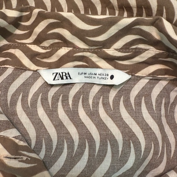 ZARA Front Tie Dress size M NWOT - Picture 6 of 15